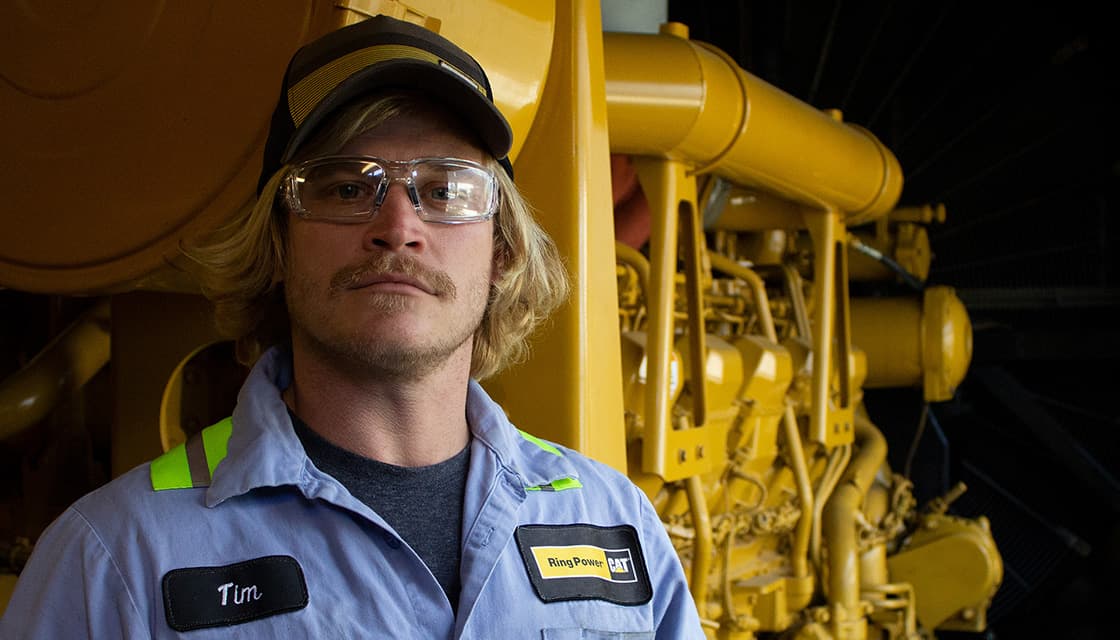 Cat Trial 10 Tech Tim Jourdak